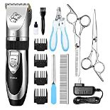 RRP £34.24 PANGU Dog Clippers Professional Pet Grooming Kit Low Noise