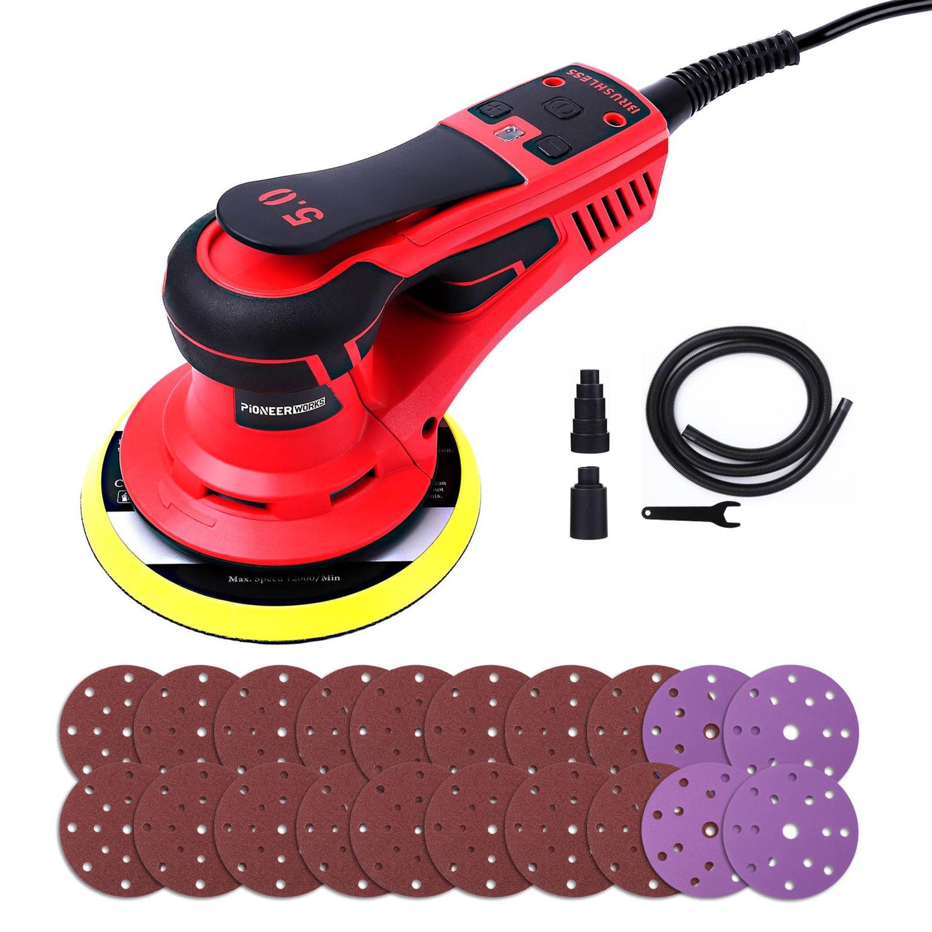 RRP £182.65 PioneerWorks Random Orbital Sander