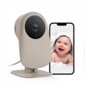 RRP £20.54 nooie Smart Baby Monitor with Crying Detection