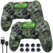 RRP £50.33 TURPOW 2 PACK Wireless Controller for PS-4