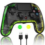 RRP £29.84 BRHE Controllers For PS4 With Hall Triggers/ 8 RGB LED Lights