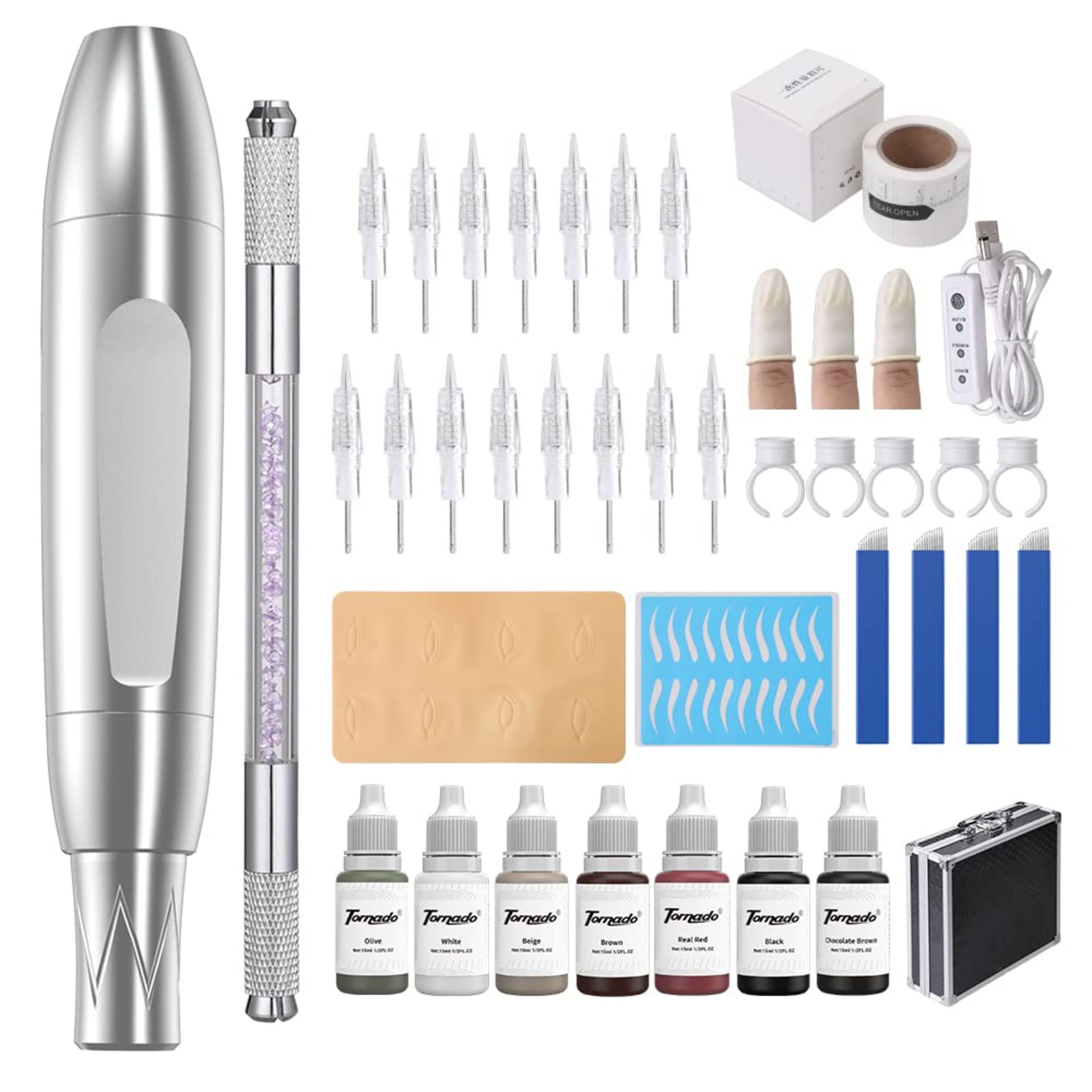 RRP £71.40 Charme Princesse PMU Machine Kit Permanent Makeup Machine