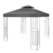 RRP £42.22 Gazebo Canopy Replacement Covers 3x3m