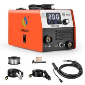 RRP £126.14 HITBOX 200A 240V Mini MIG Welder Flux Core Welder