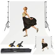 RRP £73.05 EMART White Backdrop with Stand