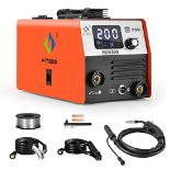 RRP £126.14 HITBOX 200A 240V Mini MIG Welder Flux Core Welder