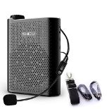 RRP £41.11 SHIDU Portable Rechargeable Mini Voice Amplifier with Wired Microphone Headset