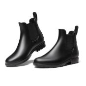 RRP £22.82 DREAM PAIRS Wellington Boots Women and Men Ankle Ladies