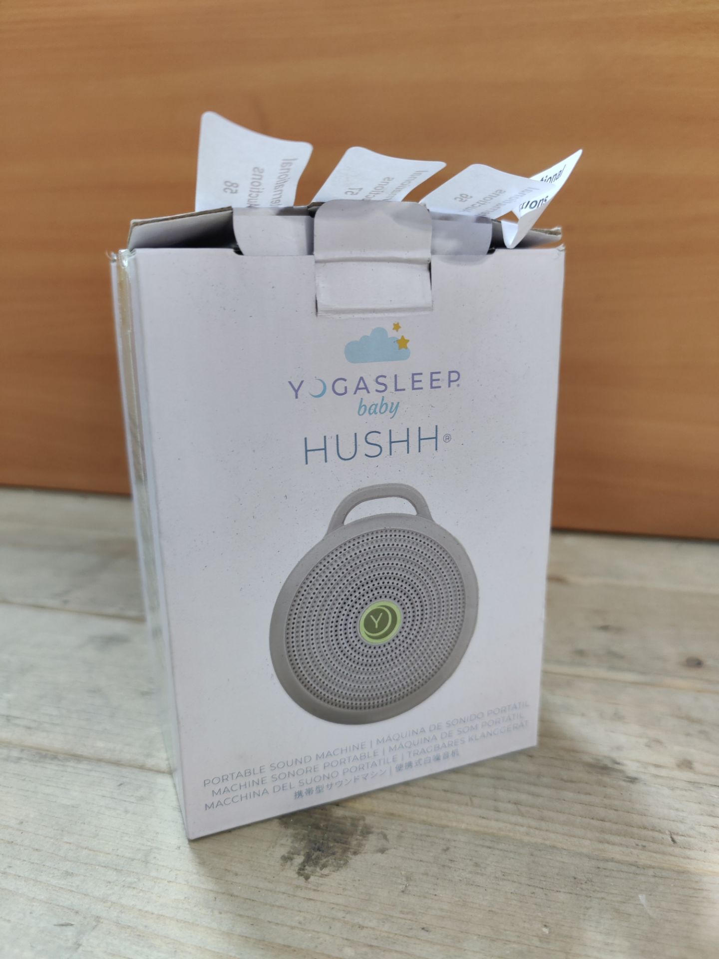 RRP £39.89 Yogasleep Hushh Portable White Noise Sound Machine for Baby - Image 2 of 2