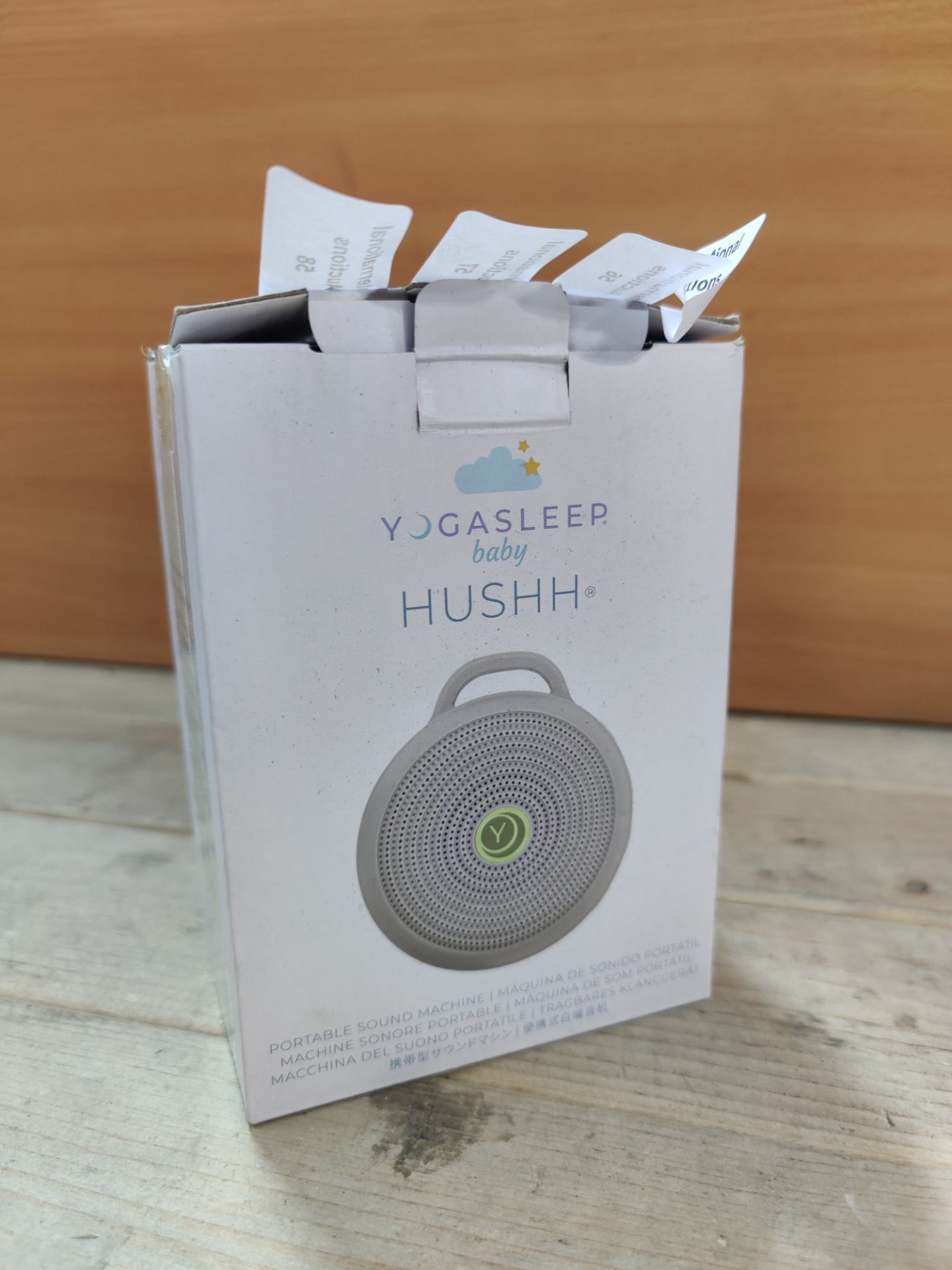 RRP £39.89 Yogasleep Hushh Portable White Noise Sound Machine for Baby - Image 2 of 2