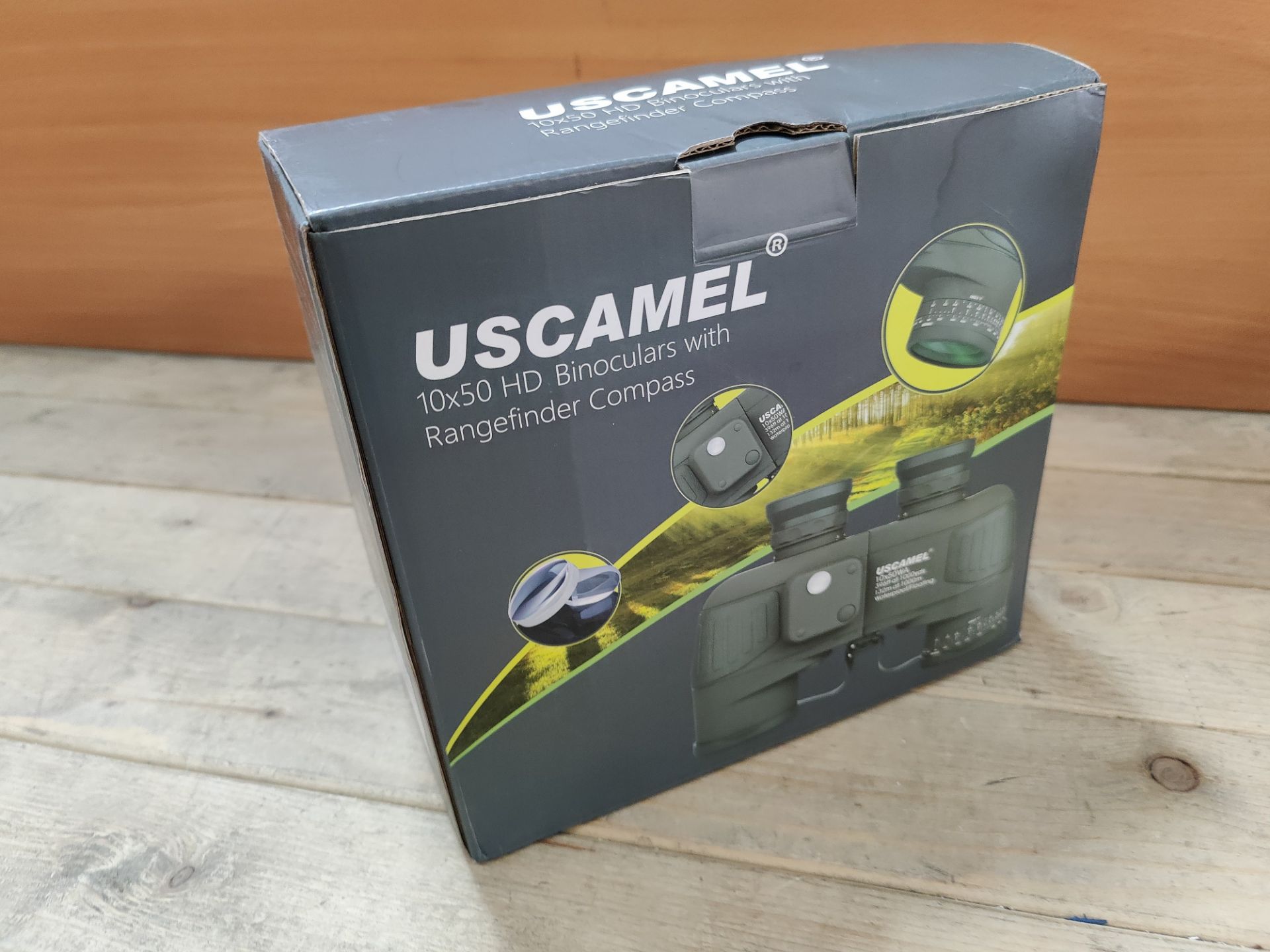 RRP £124.82 USCAMEL 10x50 HD Military Binoculars with Rangefinder - Image 2 of 2