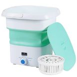 RRP £111.61 BAOSHISHAN Mini Foldable Washing Machine Portable Washing