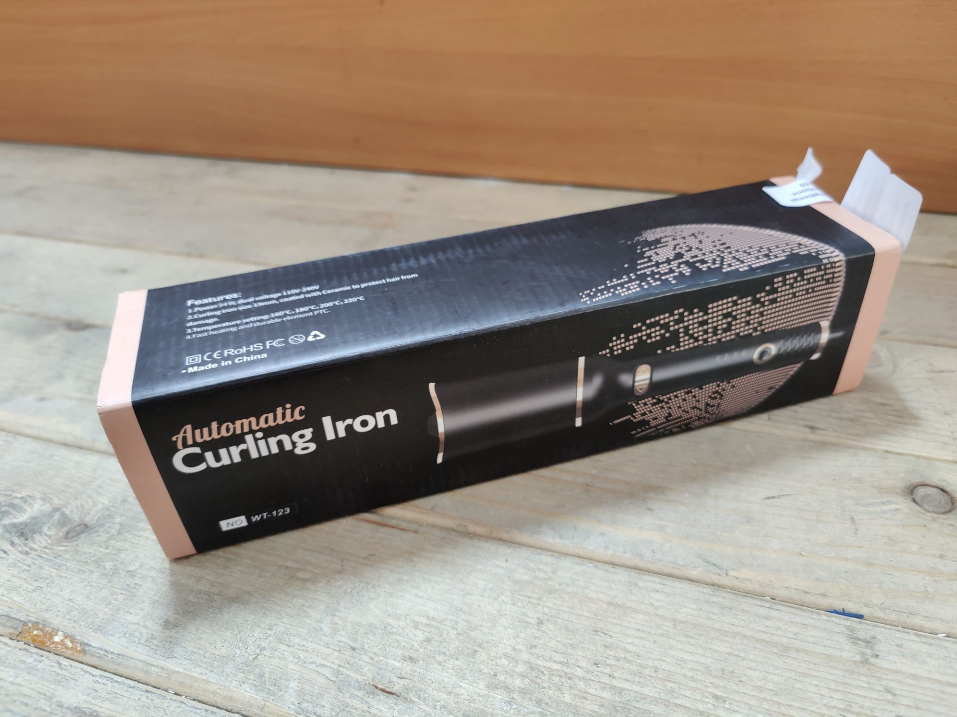 RRP £27.39 Automatic Curling Iron with 360 Rotating - Image 2 of 2