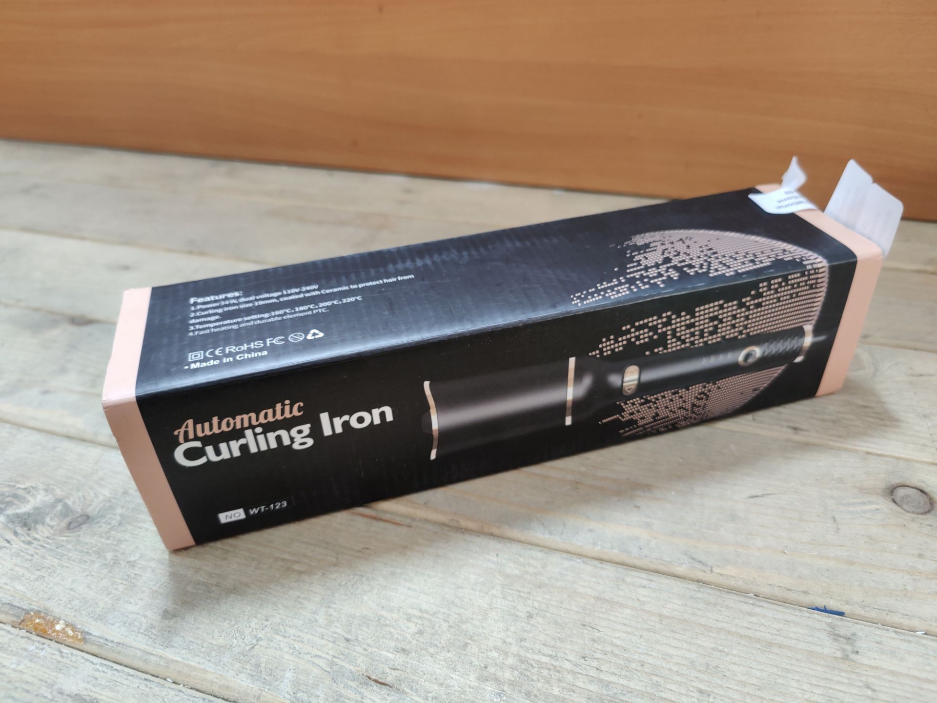 RRP £27.39 Automatic Curling Iron with 360 Rotating - Image 2 of 2