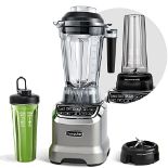 RRP £136.99 AMZCHEF Blender for Two Blend Ways