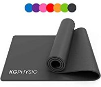 RRP £15.52 KG Physio Yoga Mat Thick - Exercise Mat for home
