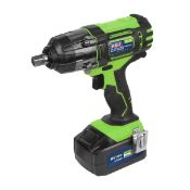 RRP £110.72 Sealey 18V 1/2" Sq Drive Cordless Impact Wrench - Green