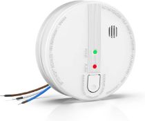 RRP £43.37 Jemay Wired Smoke Alarm