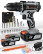 RRP £45.65 Acmaker Cordless Drill 20V