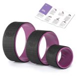 RRP £55.92 Relexit Yoga Wheel Set 3 Pack