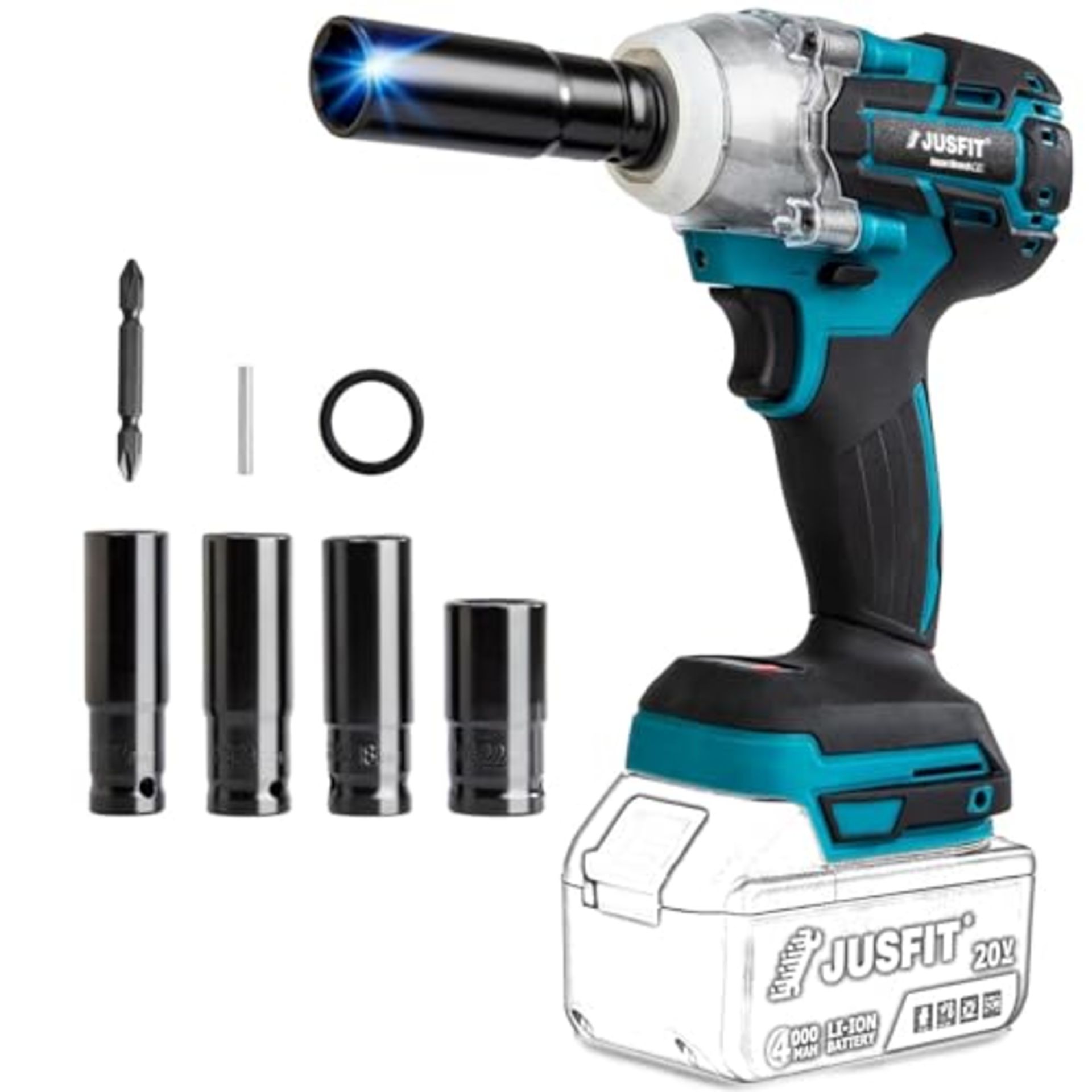 RRP £42.22 Taliyah Cordless Impact Wrench