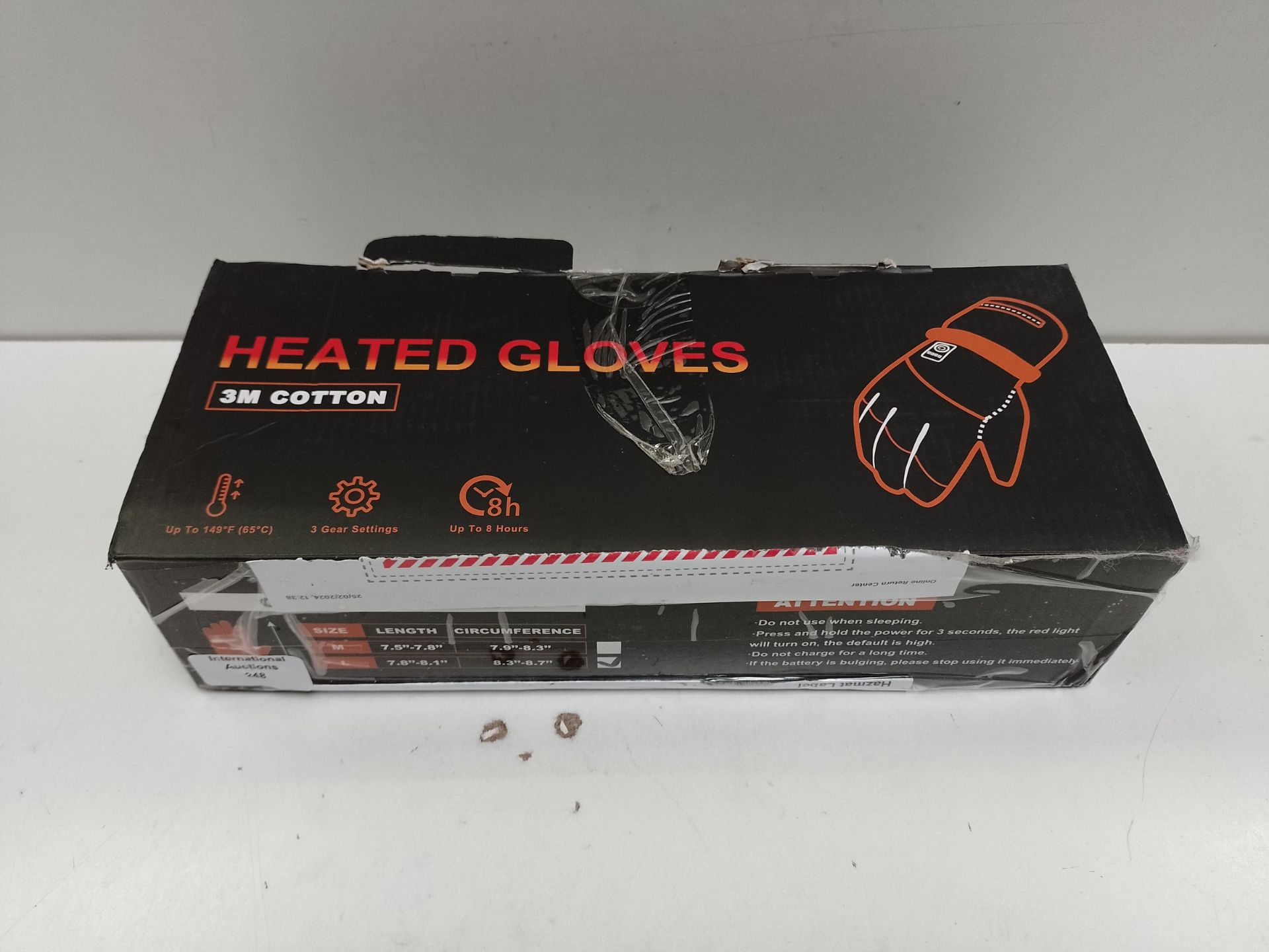 RRP £34.24 Pinuotu Rechargeable Heated Gloves Battery Electric - Image 2 of 2