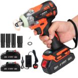 RRP £68.49 Taliyah 1280W Brushless Cordless Impact Wrench