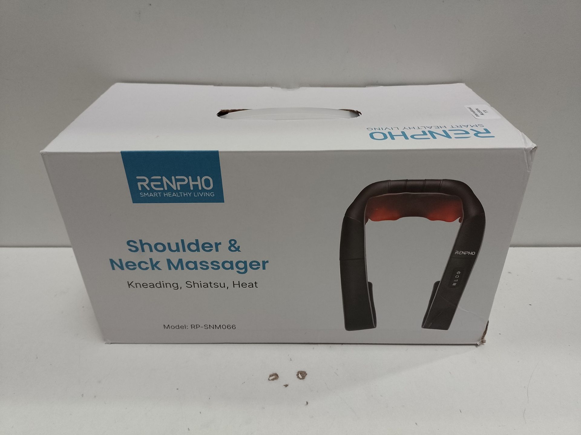 RRP £45.65 RENPHO Neck Massager with Adjustable Strap - Image 2 of 2