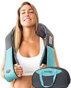 RRP £33.40 InvoSpa Shiatsu Back Shoulder and Neck Massager with Heat