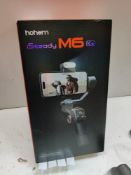 hohem iSteady M6 Gimbal Stabilizer for Smartphone, 3-Axis Cell Phone Gimbal, Built-in OLED Display,