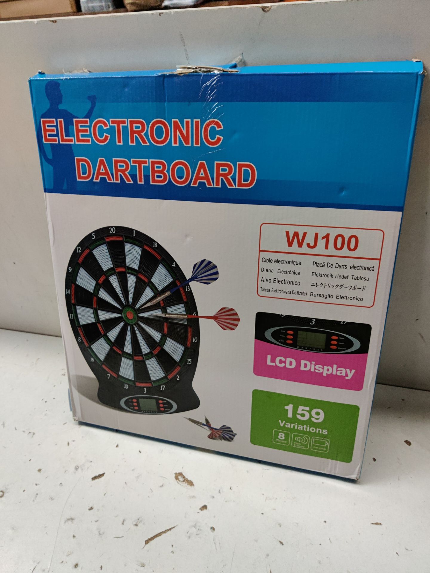 RRP £42.20 Electronic Dartboards for Adults Kids Dartboard Set - Image 2 of 2