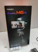 hohem iSteady M6 Gimbal Stabilizer for Smartphone, 3-Axis Cell Phone Gimbal, Built-in OLED Display,