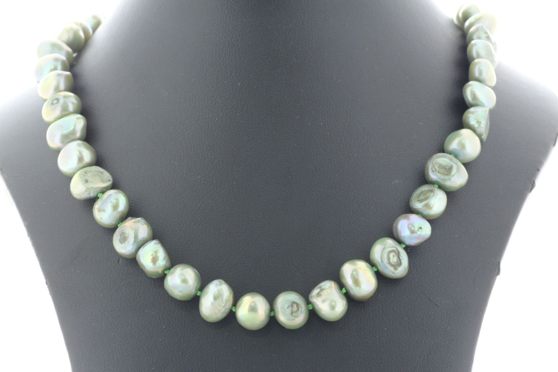 36 Inch Freshwater Baroque Shaped Cultured 8.0 - 8.5mm Pearl Necklace - Valued By AGI £360.00 - - Image 3 of 4