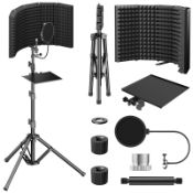 RRP £79.90 TONOR Isolation Shield Pack for Mic
