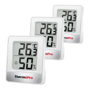 RRP £17.59 ThermoPro TP49-3 Digital Room Thermometer Indoor Hygrometer