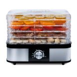 RRP £51.36 ARTECH Electric Food Dehydrator - 5 Tray Fruit Dryer Machine