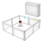 RRP £159.82 Doradotey Playpen Foldable Playpen for Baby and Toddlers