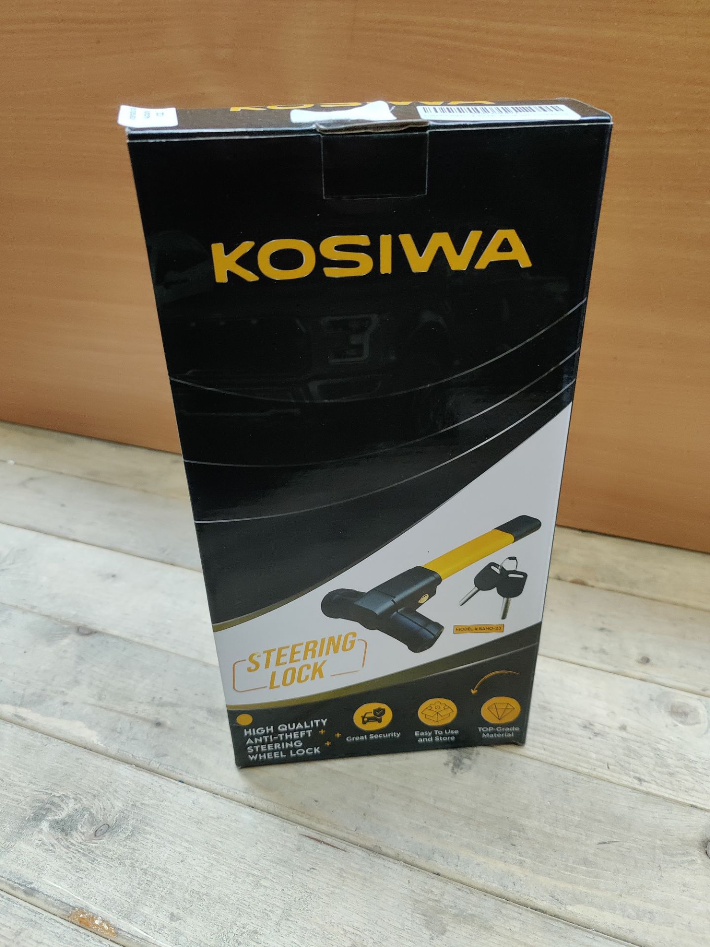 RRP £22.80 KOSIWA Car Steering Lock - Image 2 of 2