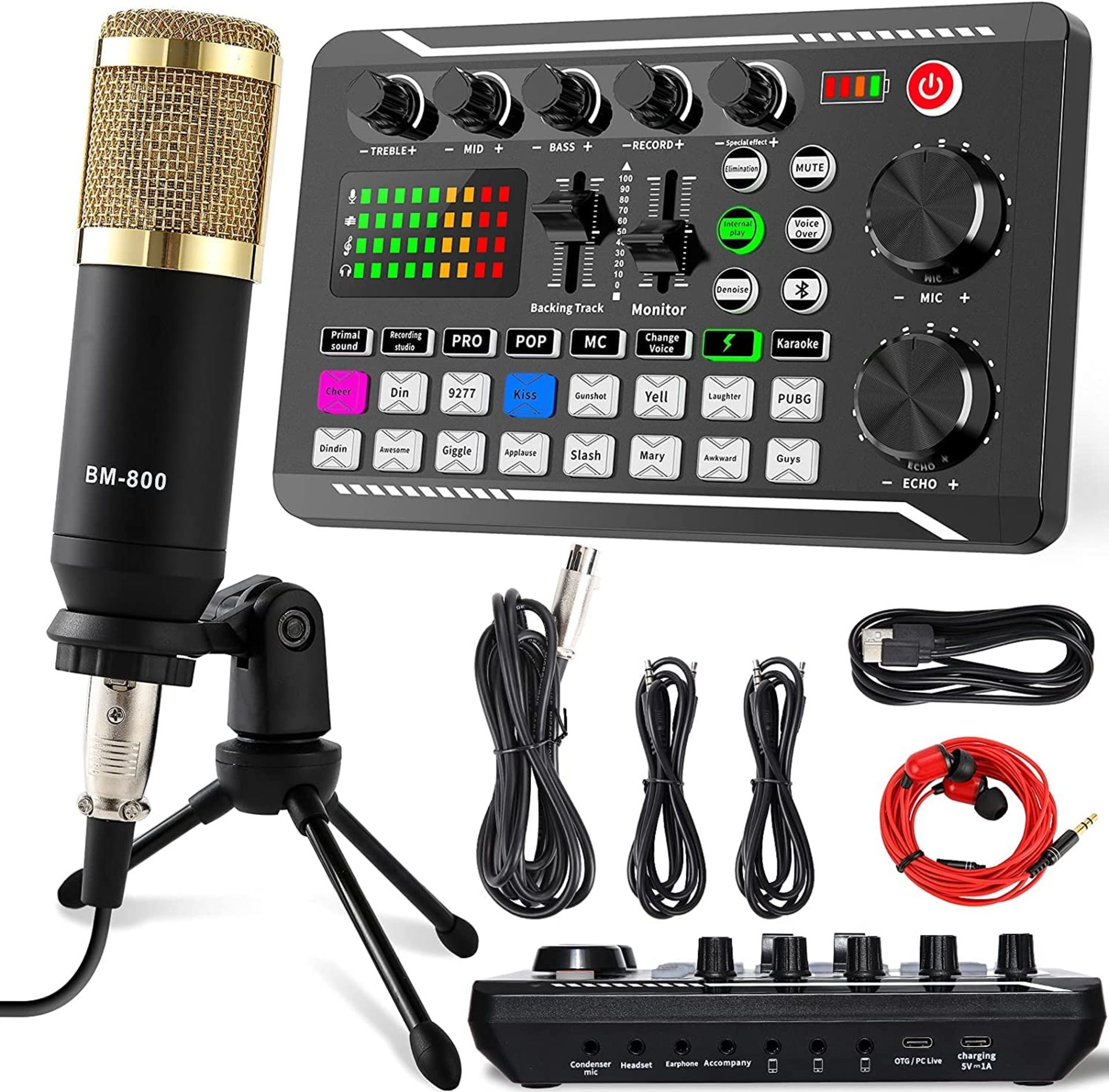 RRP £59.05 ALLWIN Streaming Microphone