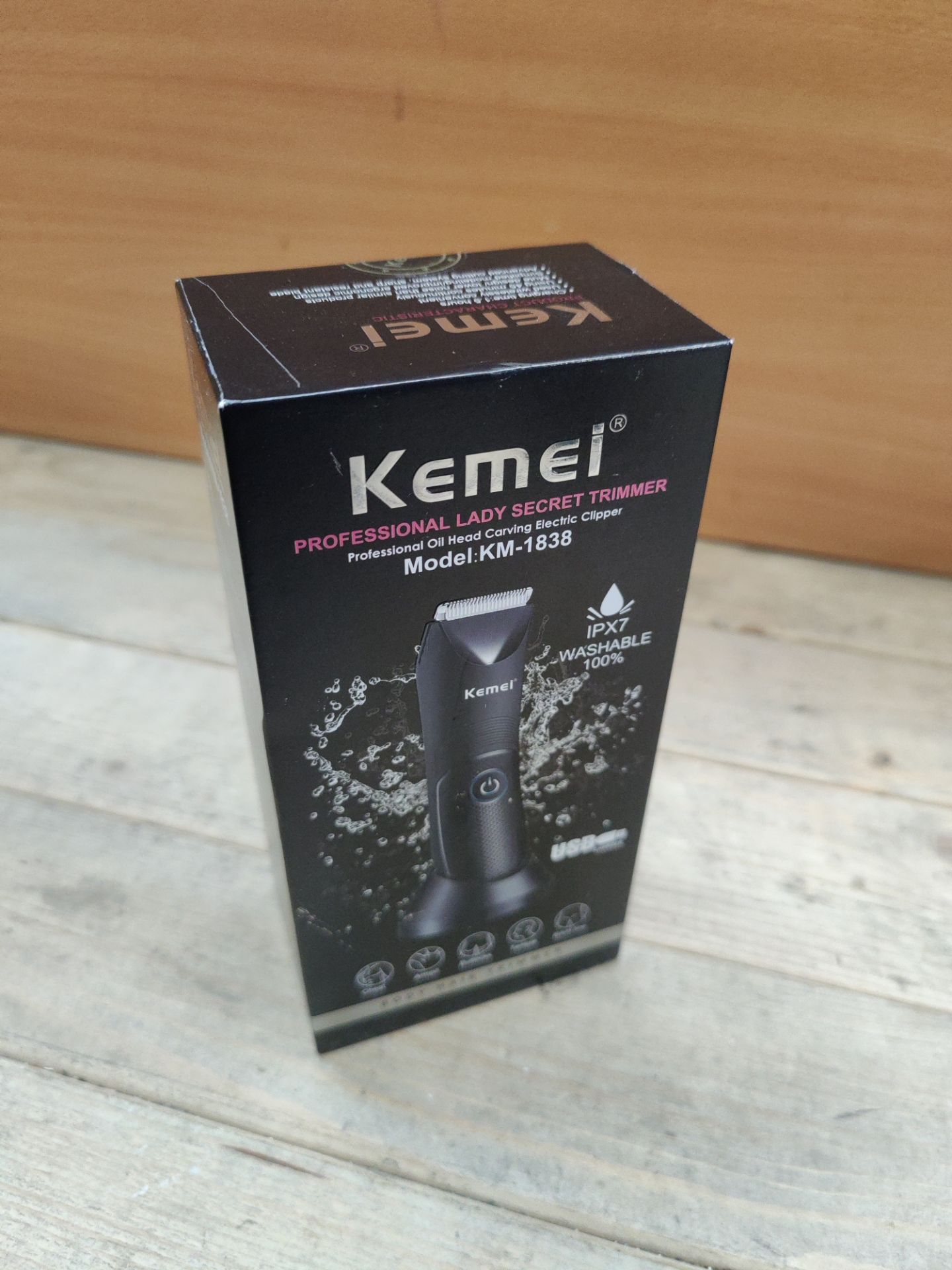 RRP £30.81 KEMEI Body Hair Trimmer Men - Image 2 of 2