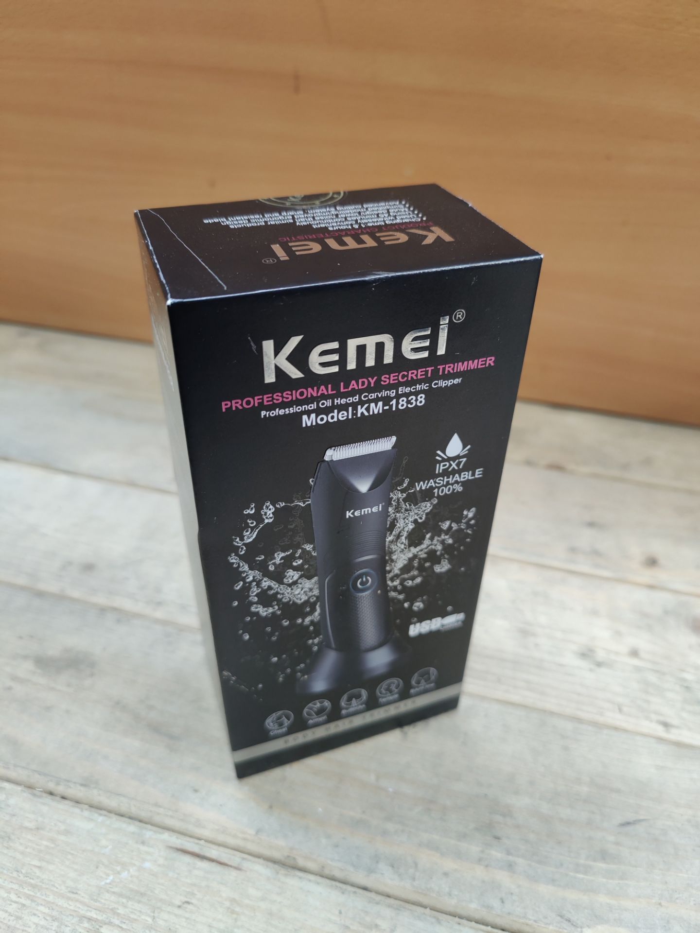 RRP £30.81 KEMEI Body Hair Trimmer Men - Image 2 of 2