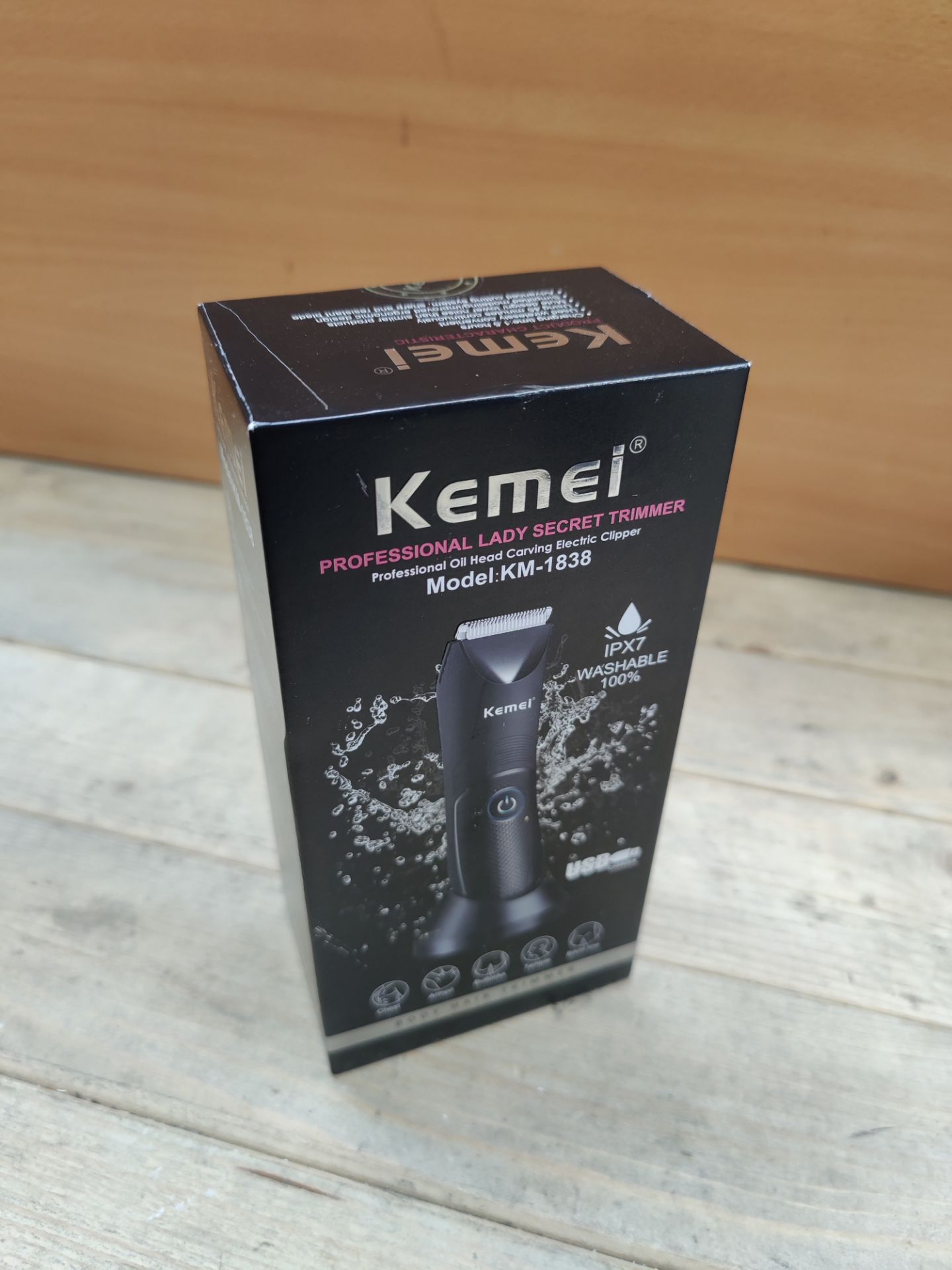 RRP £30.81 KEMEI Body Hair Trimmer Men - Image 2 of 2