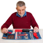 RRP £34.39 Fidget Blanket for Dementia | Calming & Comforting