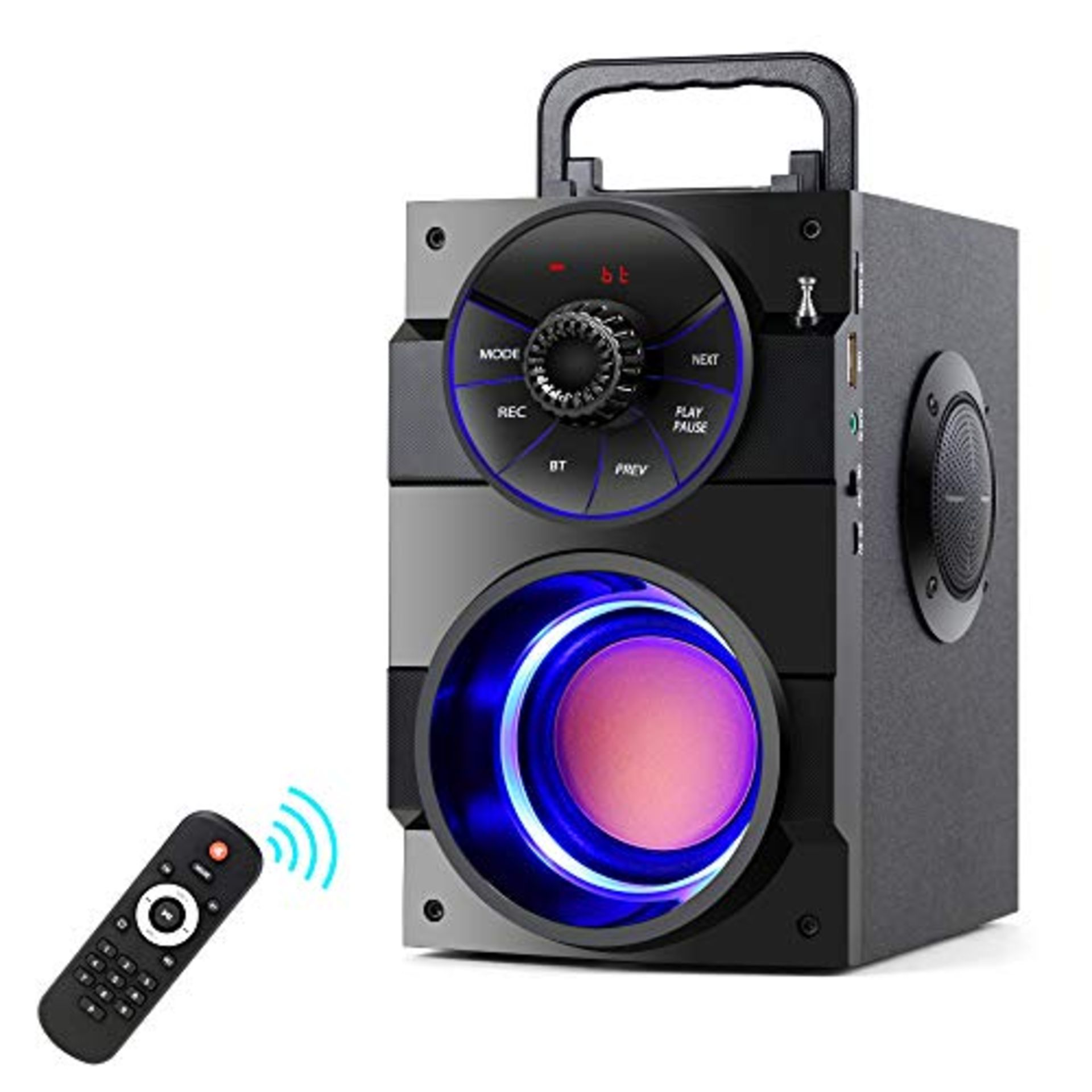 RRP £36.51 TAMPROAD Portable Bluetooth Speakers with Subwoofer