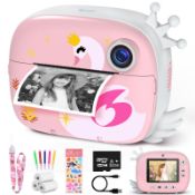 RRP £43.37 Hangrui Kids Camera Instant Print