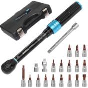 RRP £33.84 Shall 21-Piece 1/4" Torque Wrench Set