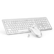 RRP £33.10 Full Size Wireless Keyboard and Mouse Set