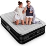 RRP £78.71 Airefina Double Size Air Bed with Built-in Electric Pump