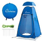 RRP £45.65 WolfWise Pop Up Shower Tent Toilet Changing Camping