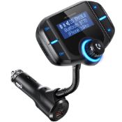 RRP £21.67 Hiboom Fm Transmitter Compatible with Bluetooth 5.0